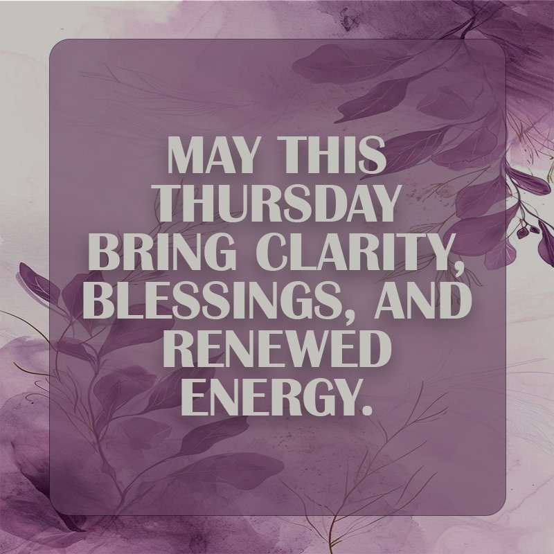 spiritual inspiration thursday blessings