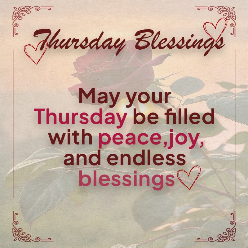 inspiration good morning thursday blessings
