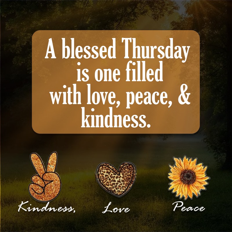 thursday morning blessings and prayers